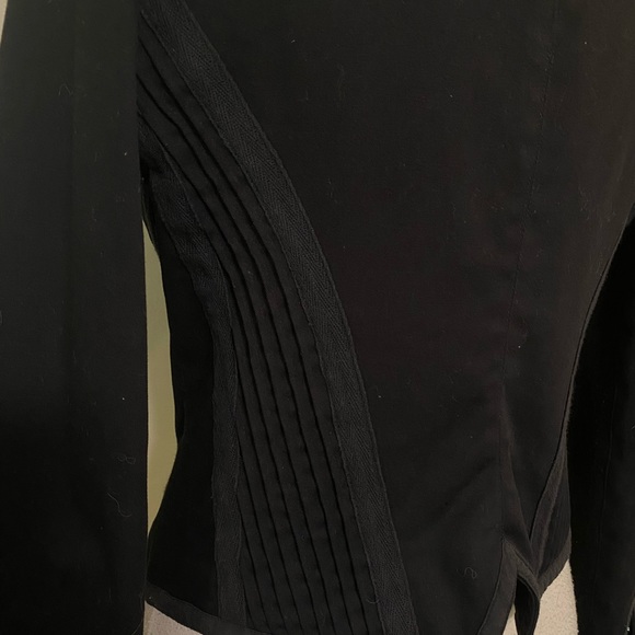 Blue Juice size 14 Black Sculptured Jacket - Picture 8 of 13
